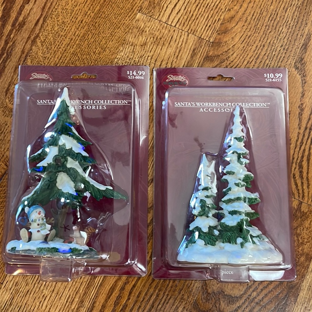 Santa’s workbench trees